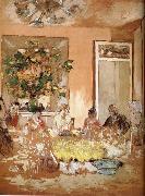 Edouard Vuillard Lunch oil painting